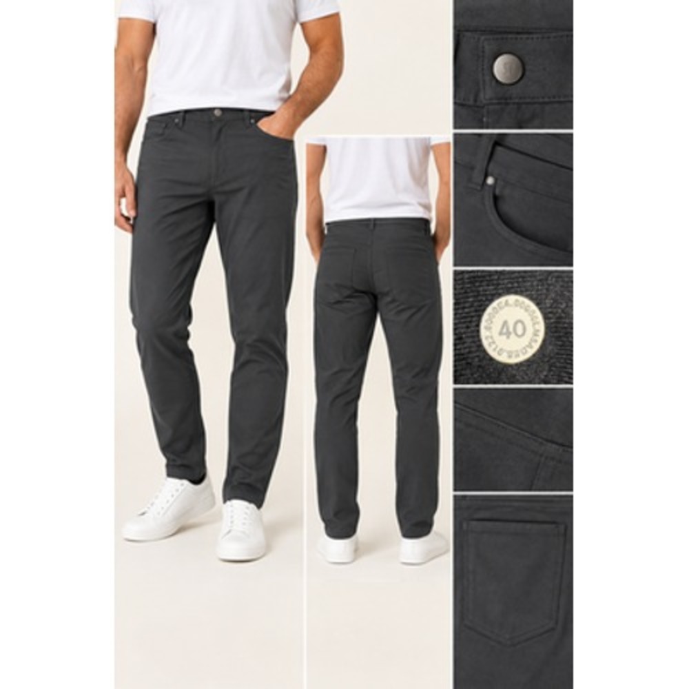Lululemon ABC Pants Mens 40x31 Dark Gray 5 Pocket Warpstreme Stretch Chino